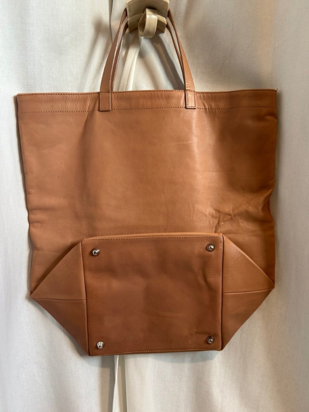 Maison Martin Margiela x H&M Re-Edition Folded Base Leather Tote AW 2009/2010